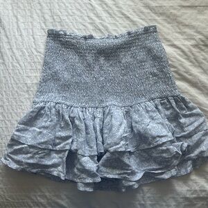 Garage smocked skirt